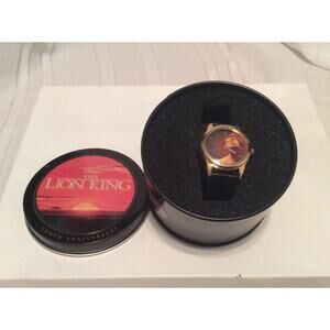 New Disney Lion King 10th Anniversary Watch in Collector Tin SIMBA Wristwatch